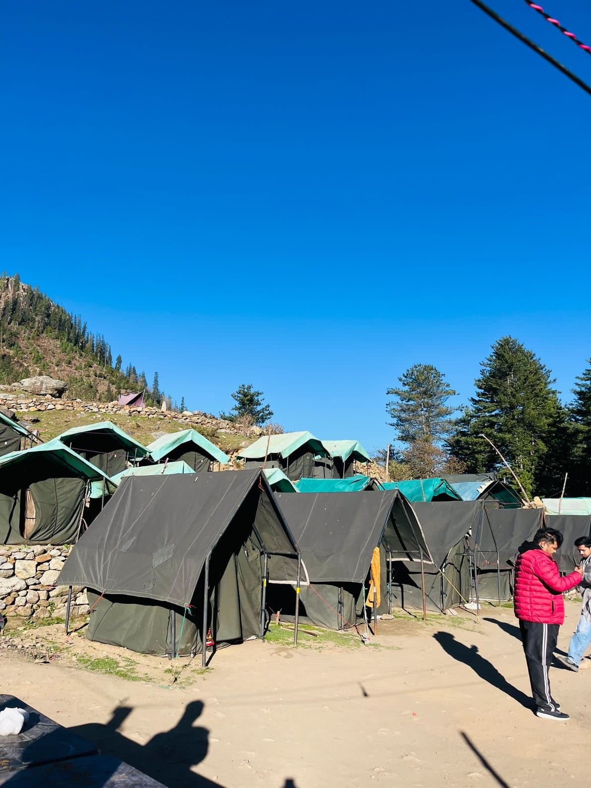 kheerganga trek 2026 campsite view