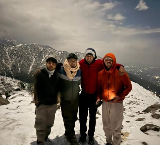 Triund trek 2026 snow fall 2