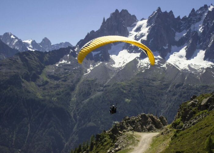 Fly into Adventure: Paragliding at Bir Camp Awaits You!