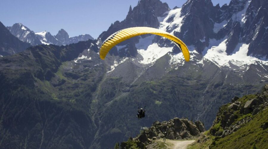 Fly into Adventure: Paragliding at Bir Camp Awaits You!