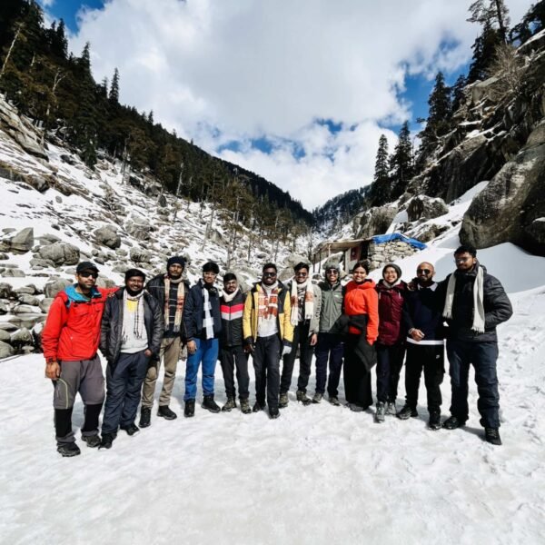 Kareri Lake Trek 1 Kareri Lake Trek Camping Site