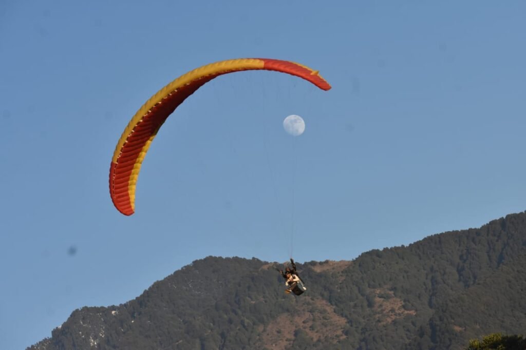 Indru Nag Paragliding in Dharamshala