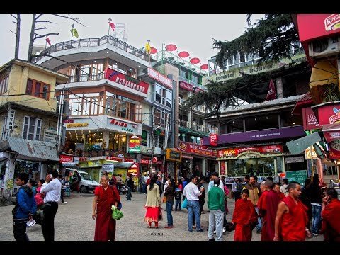 Dharamshala market view